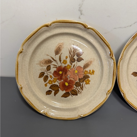 Floral Patterned Plates - Picture 2 of 5